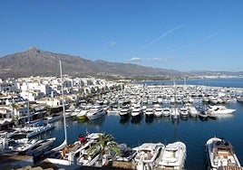 A view of Puerto Banús.