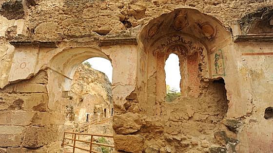A chapel in the rock by an old convent - history salvaged from neglect in Villanueva de Algaidas