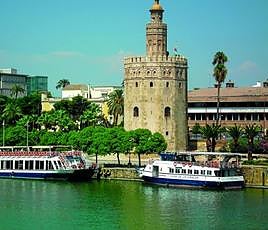River cruises from Triana take in major landmarks.