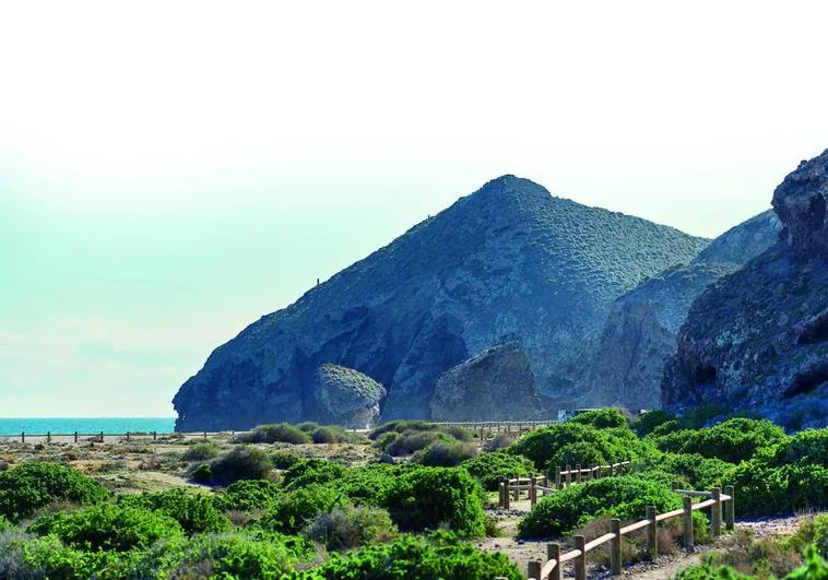 Cabo de Gata in Almeria is a Global Geopark, shaped by underwater volcanoes.