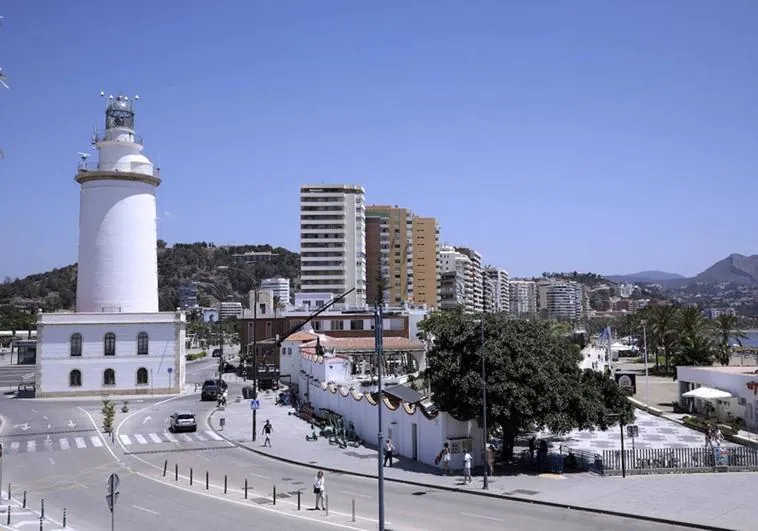 Historic Malaga lighthouse is declared an asset of cultural interest