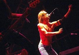 File photograph of the godfather of punk, Iggy Pop.