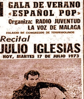 Imagen secundaria 2 - Los Gritos, Julio Iglesias, poster.
