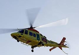 File image of 061 air ambulance.