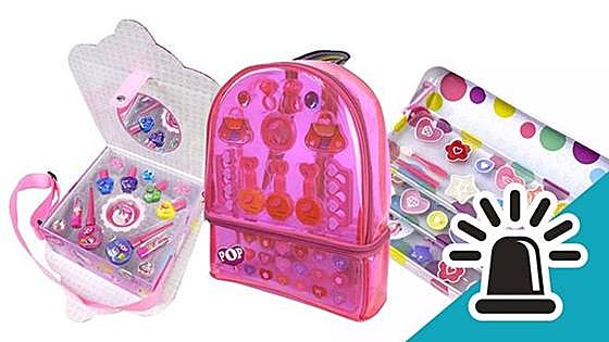 Amazon recalls several cosmetic products for children due to risk of skin reactions
