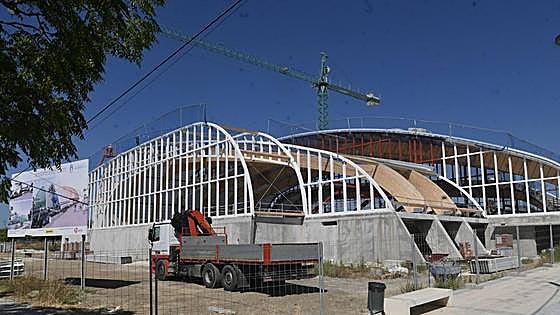 San Pedro sports hall nears completion