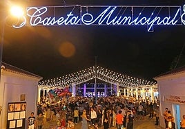 The feria in Benalmádena Pueblo.