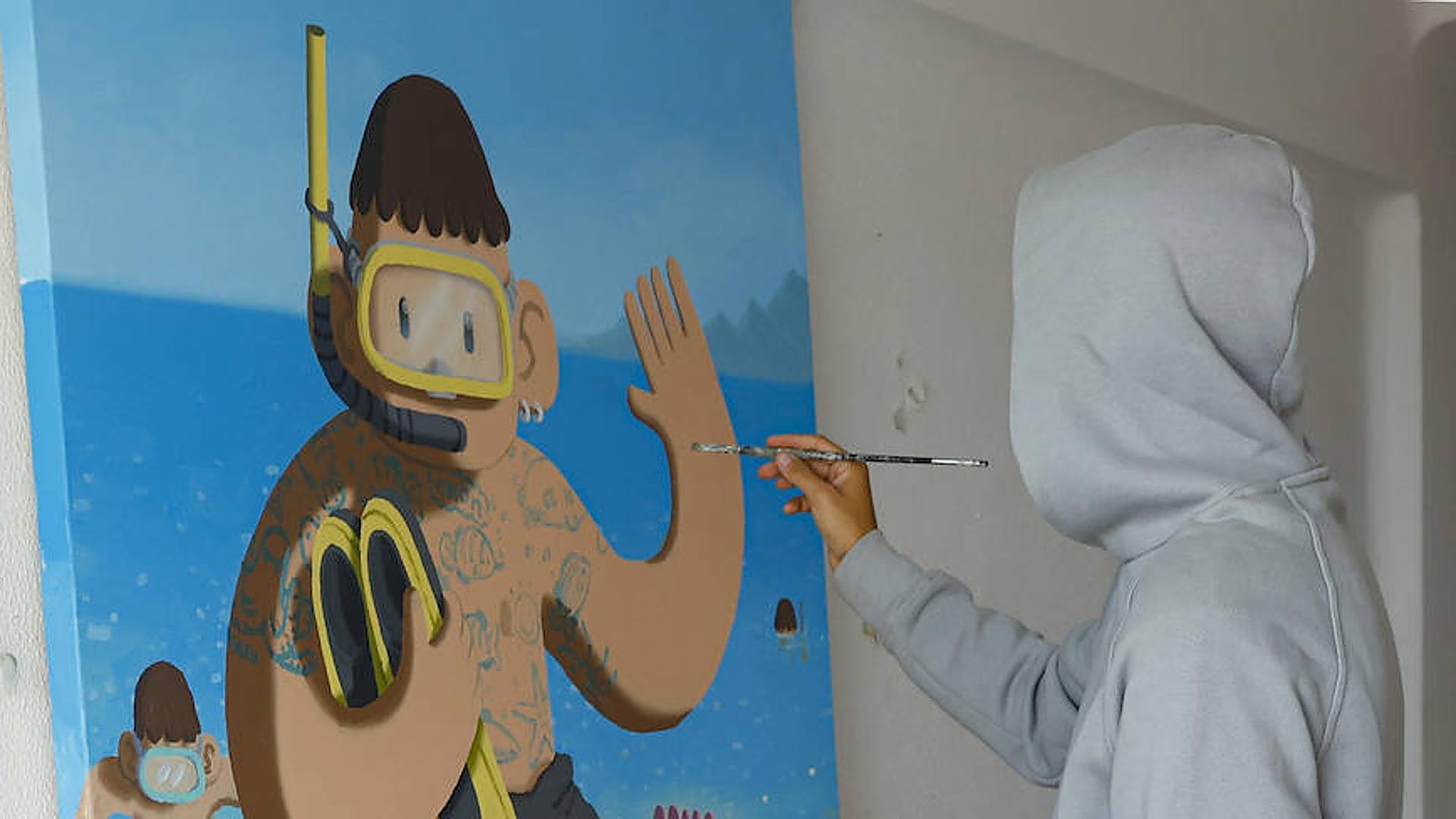 Imon Boy, the urban artist winning over the galleries - Vimarsana News