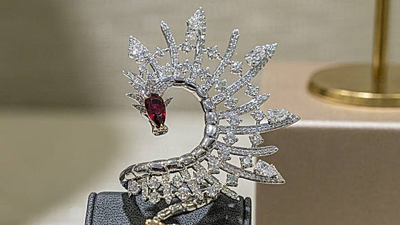 Exclusive Fabergé Game of Thrones jewellery on display in Puerto Banús