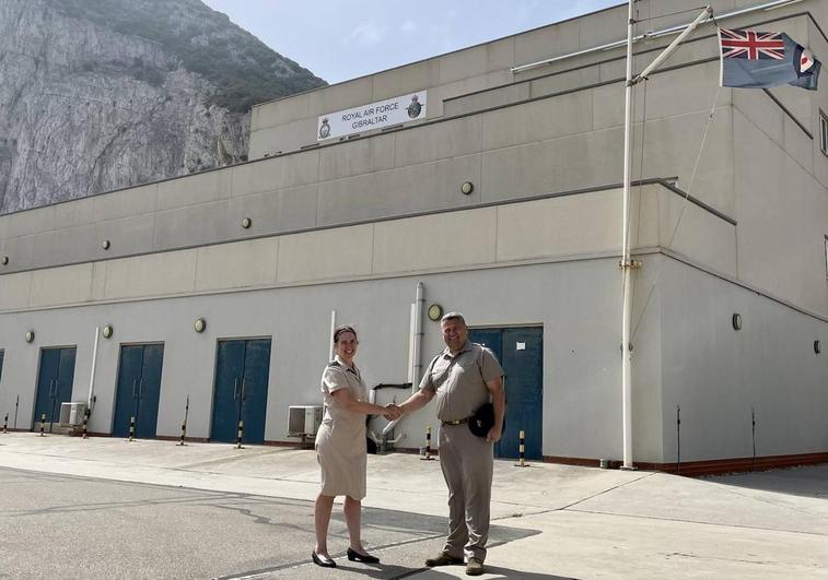 New RAF Gibraltar commander takes over