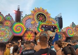 The main 'Psychrowdelic Trip' stage