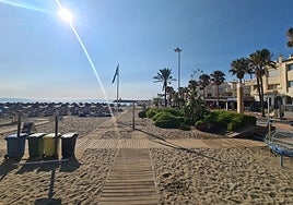 Malapesquera beach in Benalmádena.