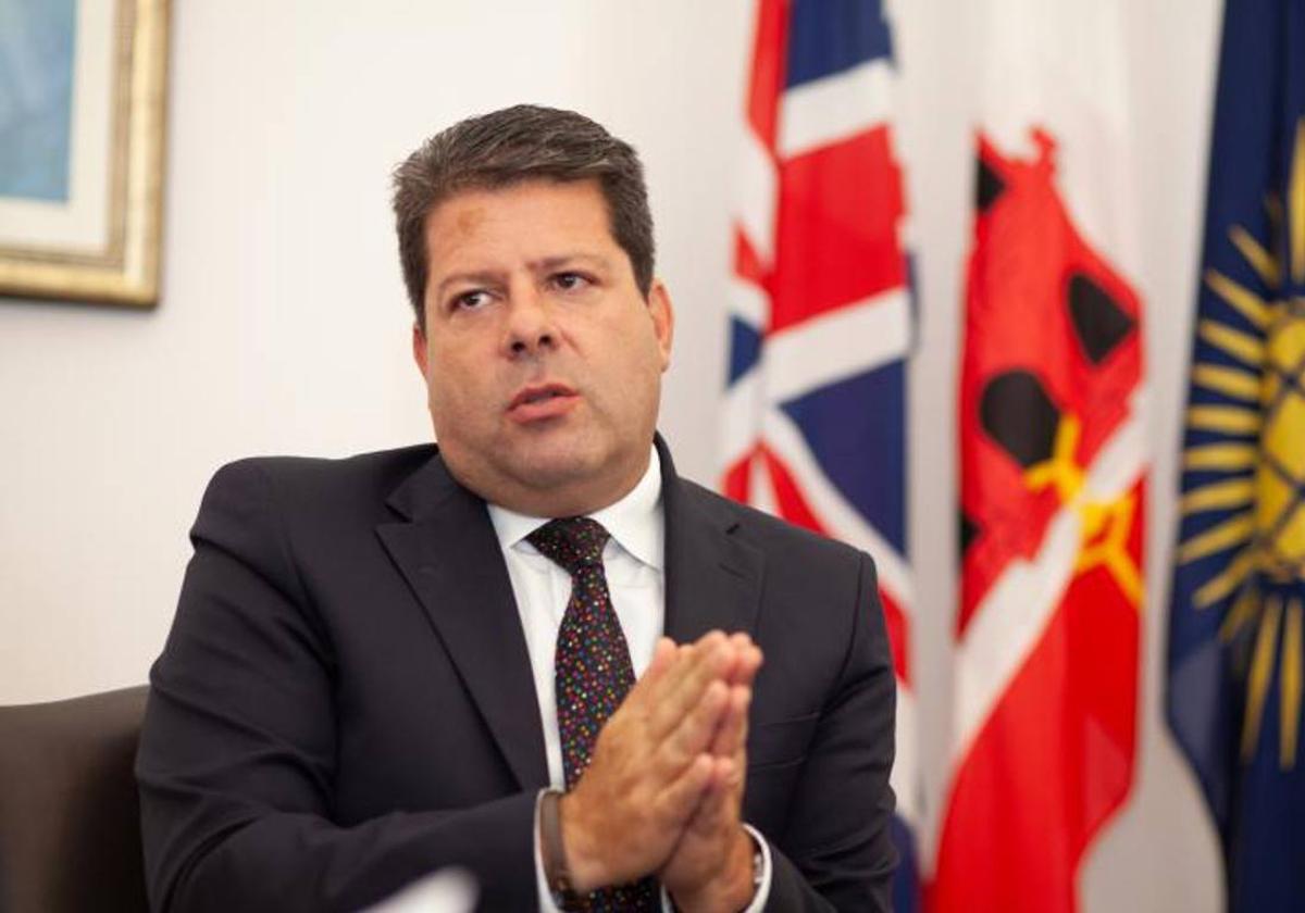 Chief minister, Fabian Picardo.