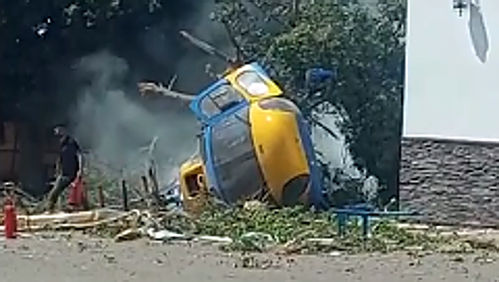 DGT traffic helicopter crash in Andalucía happened as pilot was landing at a restaurant for lunch