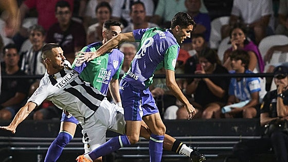 Malaga CF kick off season in lower division following relegation with a 2-1 defeat