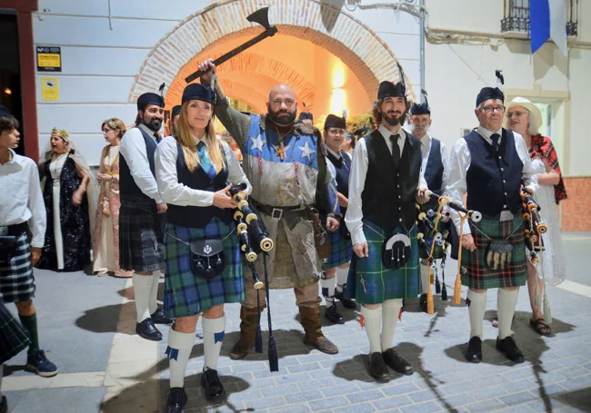 The event offered numerous activities related to the town's Scottish connection.