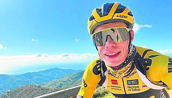 Vingegaard, a champion who loves Malaga