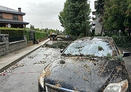 Some of the damage left in parts of Spain by the last 'depresión aislada en niveles altos'.
