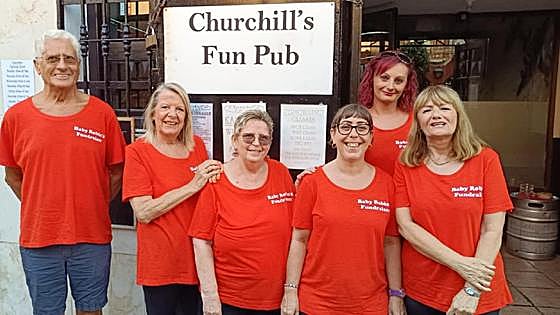 Successful fundraiser in Fuengirola to help toddler Robin