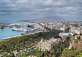 Malaga city (file image).