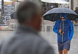 Aemet forecasts rain from Tuesday onwards in Malaga and on Costa del Sol due to arrival of new 'dana'