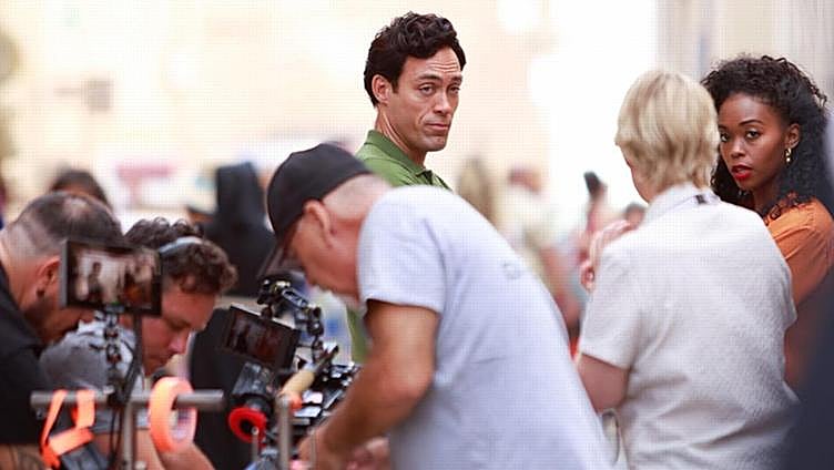 Malaga turns clock back to the 1980s for filming of Jilly Cooper's Rivals with British actor Alex Hassell