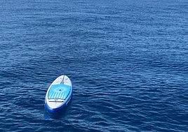 Their paddleboard was located by a sailboat 15 nautical miles off the coast the day after they headed out to sea on 27 August to watch the sunrise.