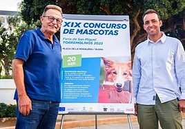 Andrés Moreno and Ramón Alcaide announce the competition.