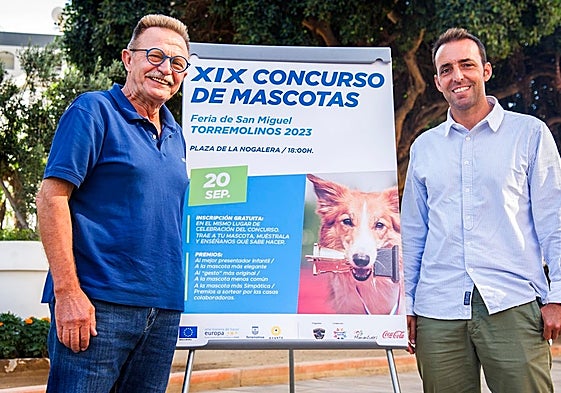 Andrés Moreno and Ramón Alcaide announce the competition.