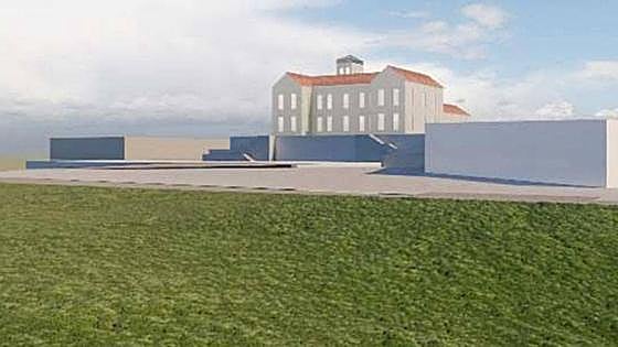 This is what the scaled-down office project next to the landmark Cortijo Jurado in Malaga will look like