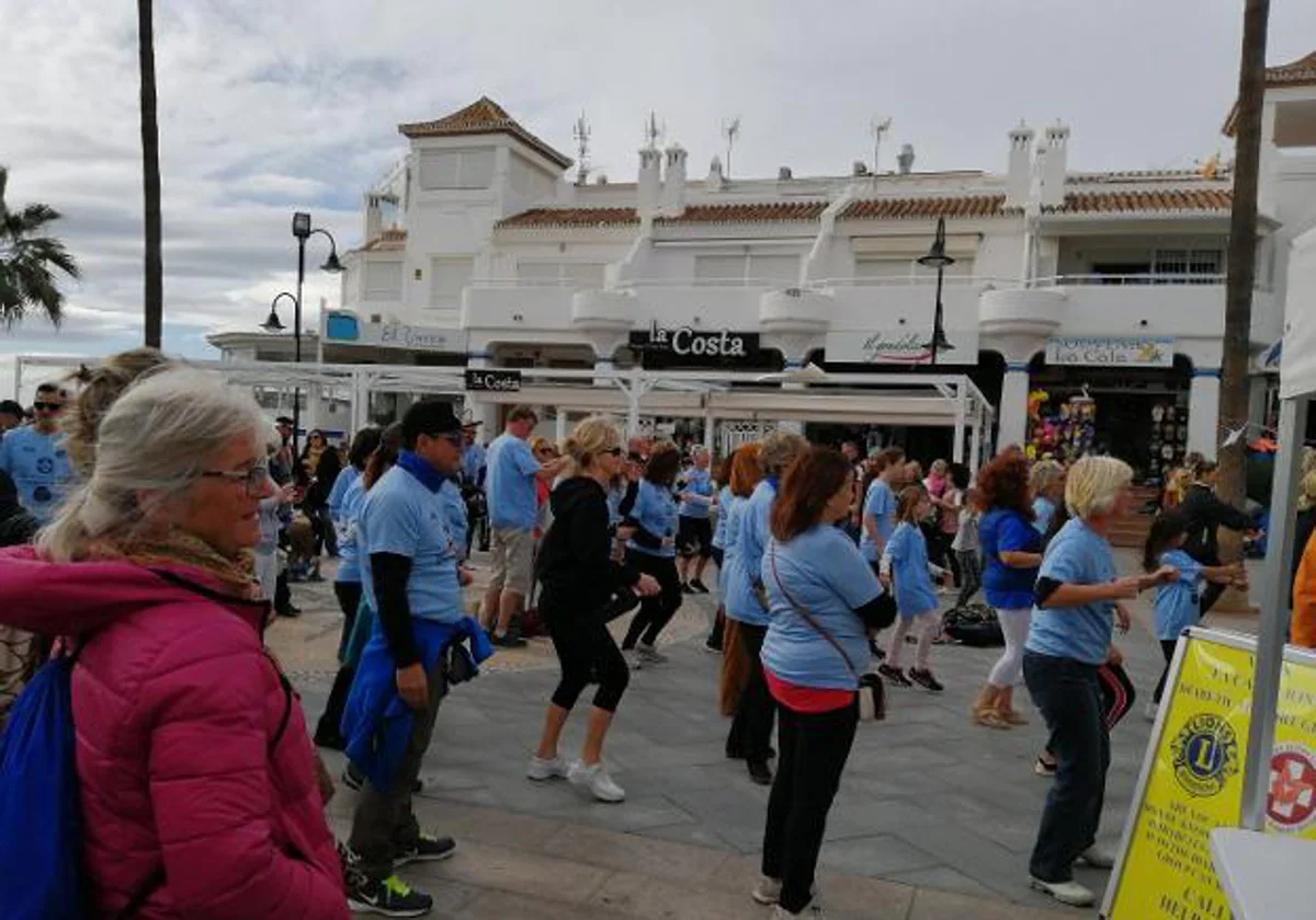 La Cala Lions prepare to put on their walking shoes to mark World Diabetes Day
