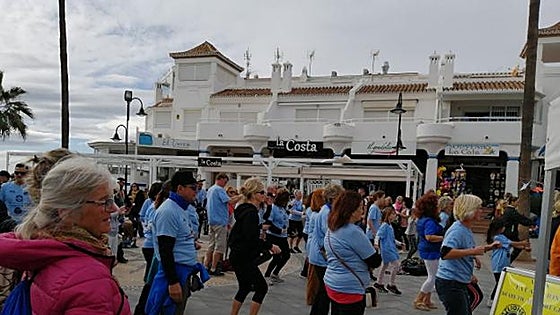 La Cala Lions prepare to put on their walking shoes to mark World Diabetes Day