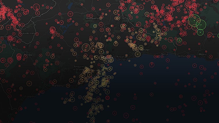 The epicentre of Spain's earthquake history is in the south