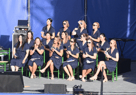 The opening ceremony of the Solheim Cup at the Marbella Arena on Thursday evening.