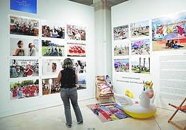 Some of the images in the Martin Parr exhibition