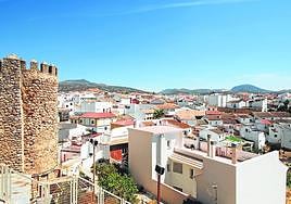 View of Cabra and the remains of its medieval castle.