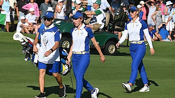 Everything still to play for going into the final day of the Solheim Cup