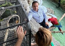 Some of the new arrivals at the Loro Sexi in Almuñécar.