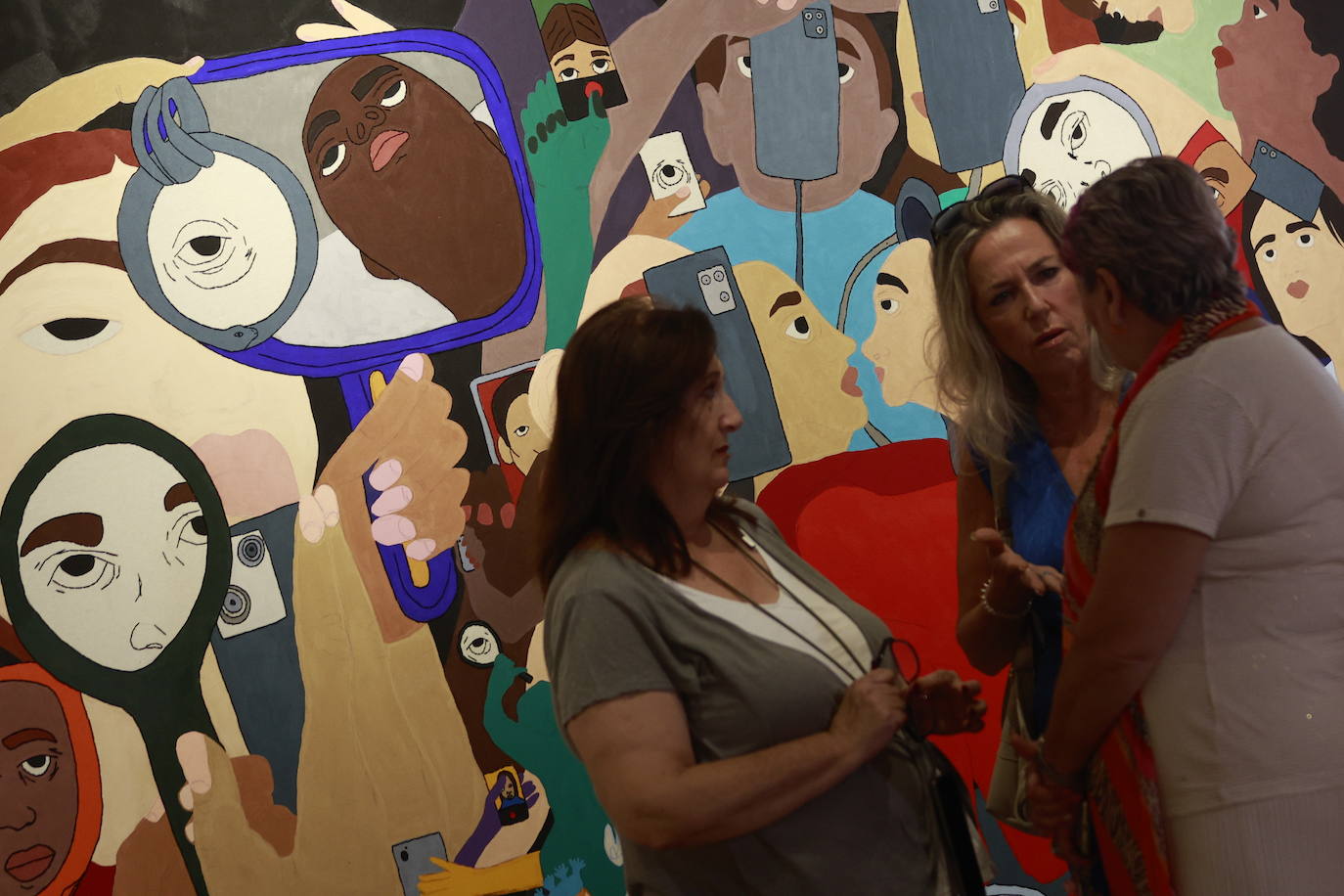 Ela Fidalgo's exhibition in La Térmica, in pictures