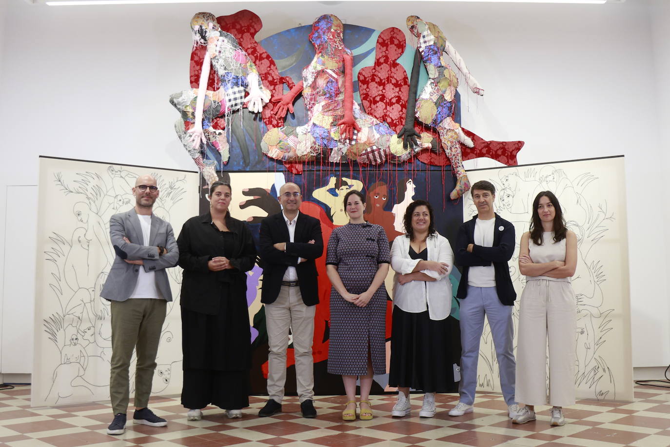 Ela Fidalgo's exhibition in La Térmica, in pictures
