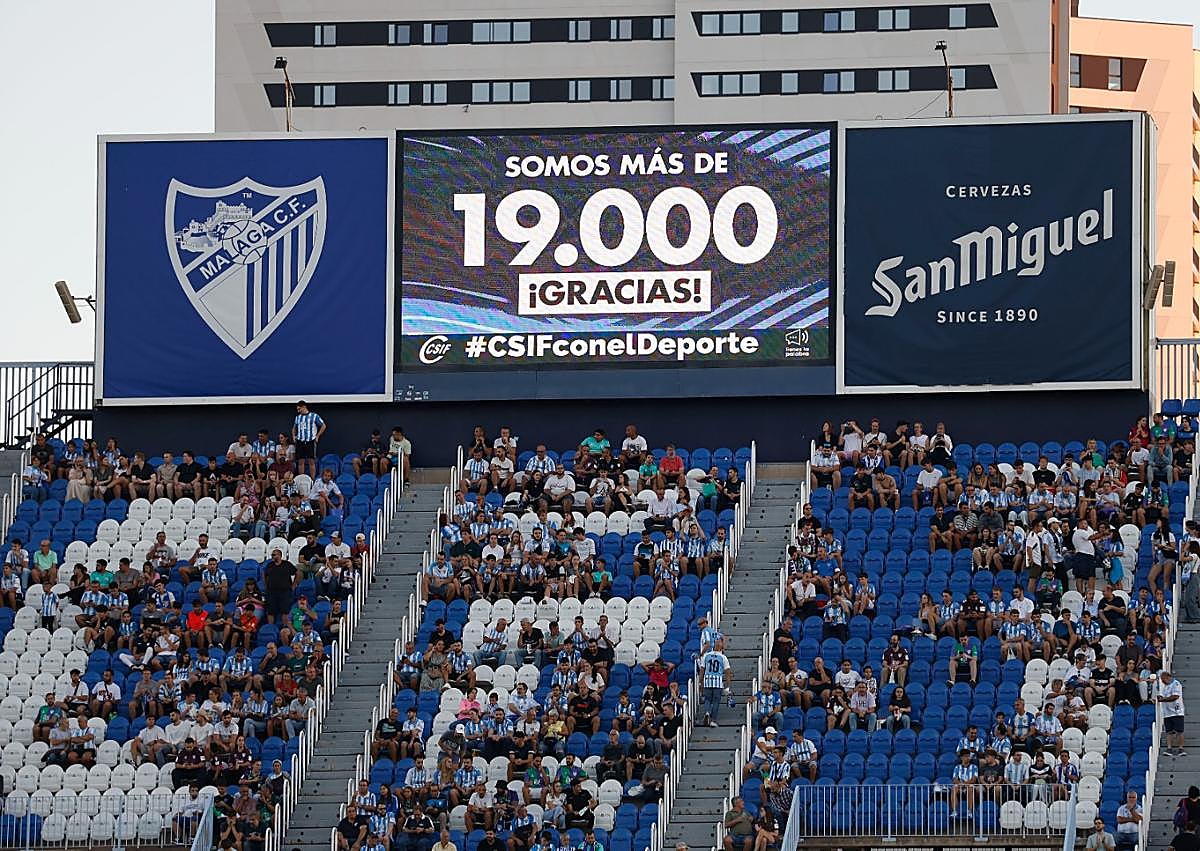 Imagen secundaria 1 - Kevin header gifts Malaga CF yet another win