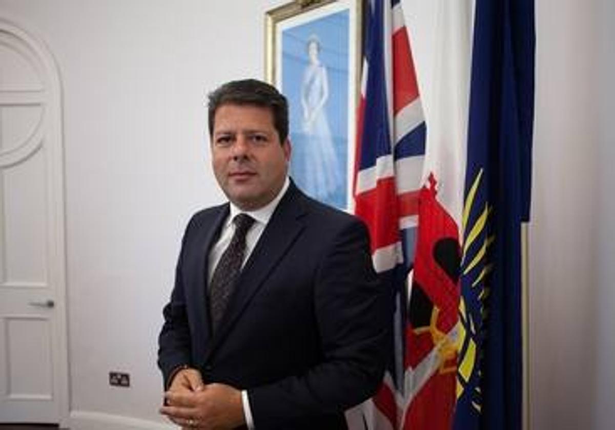 Chief Minister Fabian Picardo file photo.