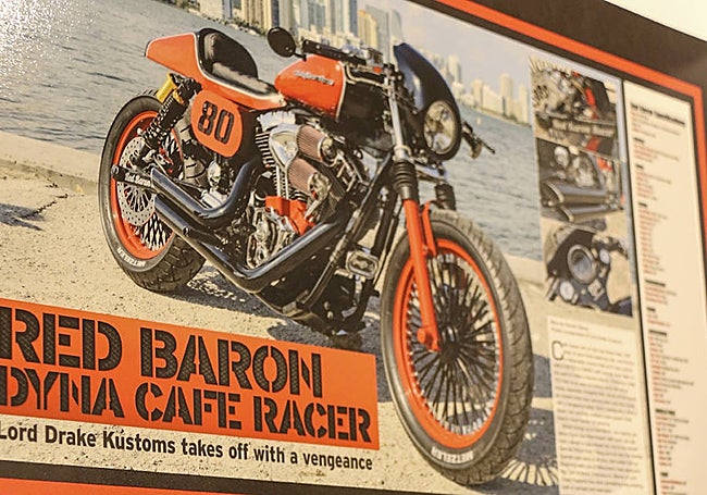 Red Baron during the Daytona event.