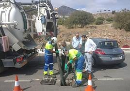 Storm drains cleared to prevent flooding