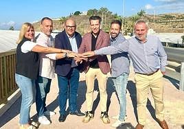 The opening of the new stretch.