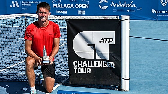 Underdog exceeds all expectations to become Malaga Open tennis champion