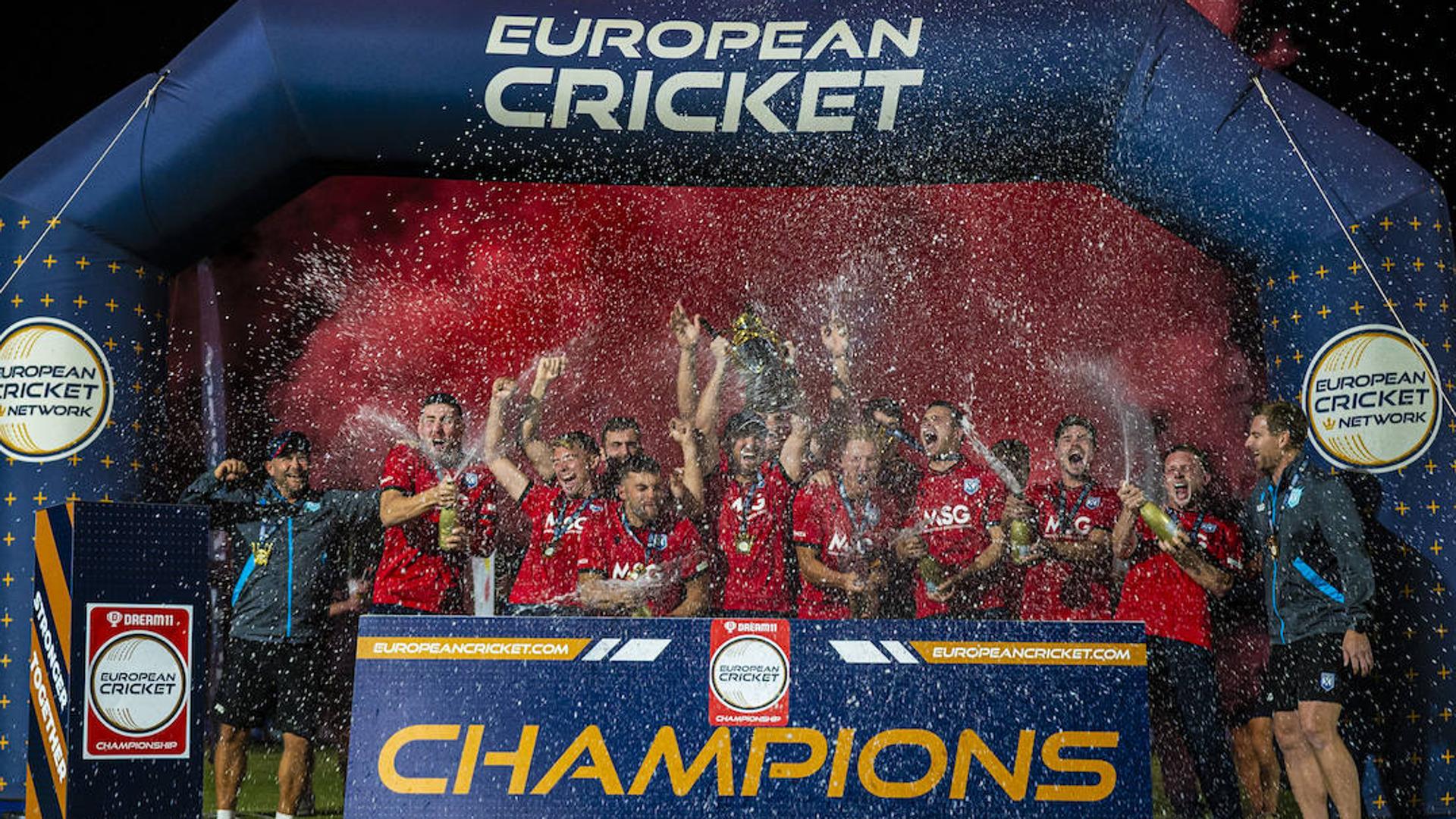 England XI beat Netherlands to win European Cricket Championship | Sur in English