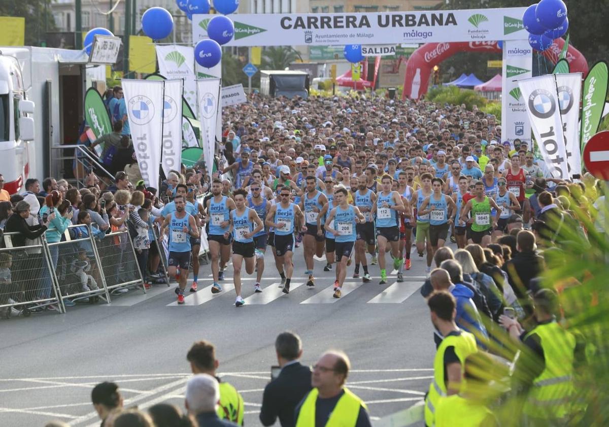 Imagen principal - In pictures... the Malaga city run, a race for everyone