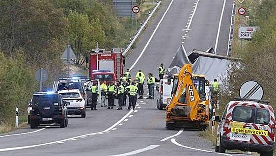 Woman and three children die in a road crash in Segovia