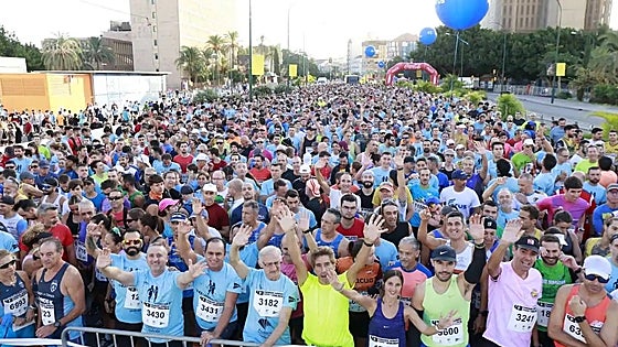 In pictures... the Malaga city run, a race for everyone